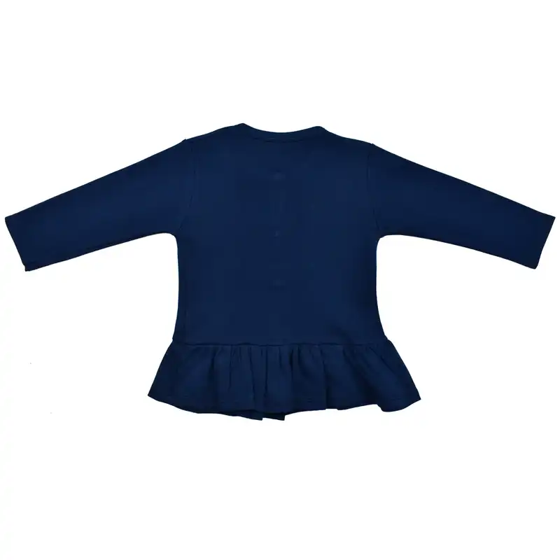 شومیز آستین بلند نوزادی بی بی وان مدل لاک پشت