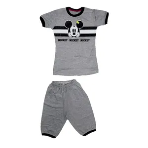 ست تی شرت و شلوارک دخترانه مدل میکی موس 001