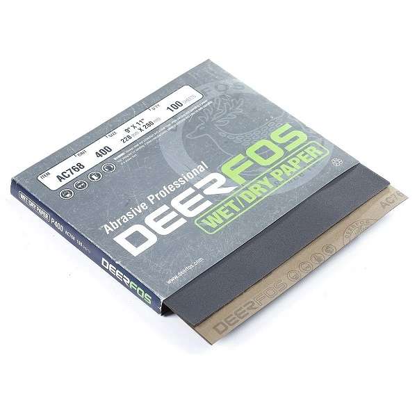 ورق سنباده دیرفوس مدل P.220 کد AC768 بسته 100 عددی