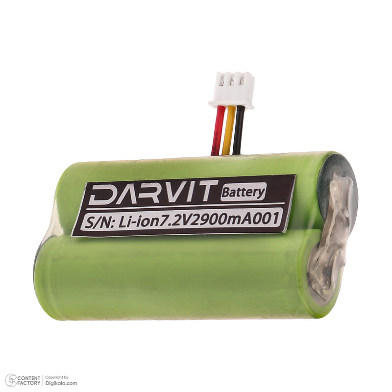 باتری لیتیوم یون دارویت مدل 7.2V-A001 ظرفیت 2900 میلی آمپر ساعت