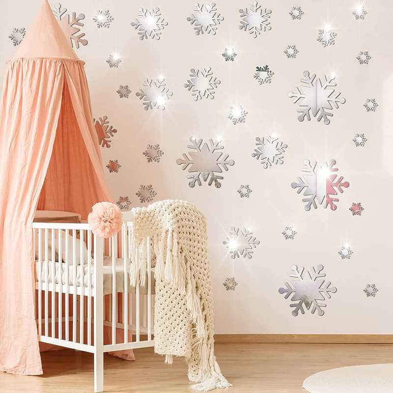 آینه آماتیس مدل دانه های برف  AM- SNOWFLAKE