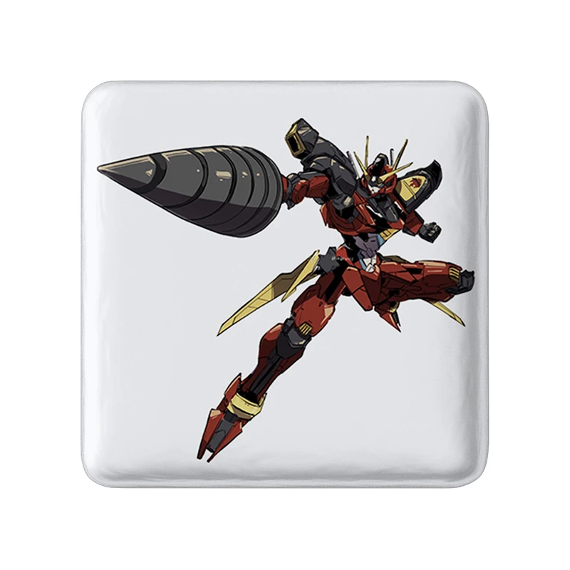 پیکسل خندالو طرح انیمه گورن لاگان مدل مربعی کد 32310