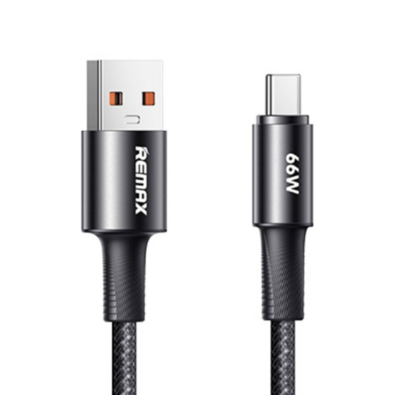 کابل تبدیل USB به USB-C ریمکس مدل RC-C099 66W طول 1.2 متر