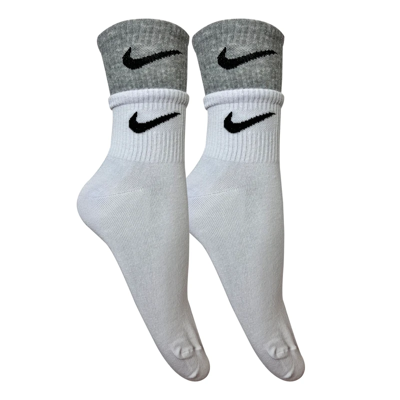 جوراب ورزشی ساق بلند مردانه مدل کش اسپرت دو کش کد WT01