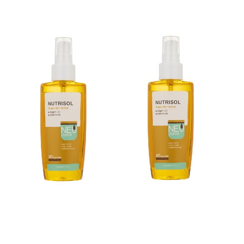 سرم مو نئودرم مدل نوتریسل حجم 100 میلی لیتر بسته دو عددی - - 1