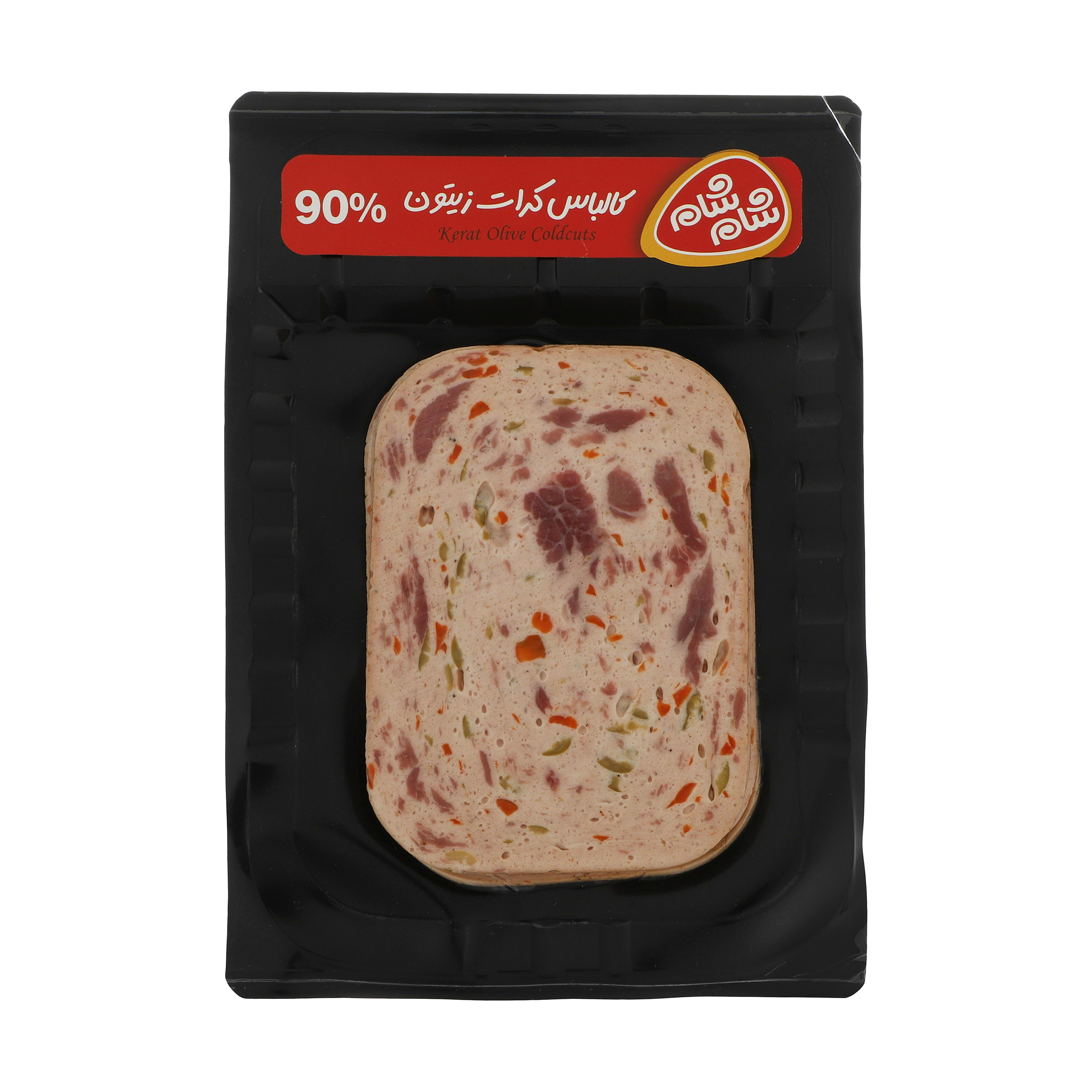 کالباس کرات زیتون 90 درصد گوشت قرمز و مرغ شام شام - 300 گرم