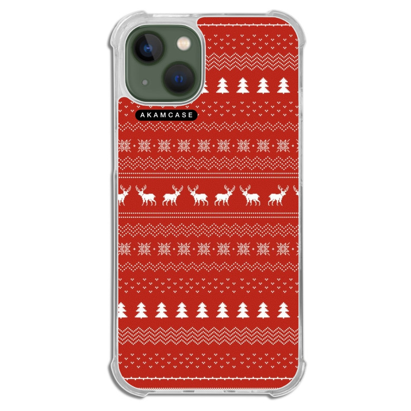 کاور آکام مدل AMCWTA13-CHRISTMAS21 مناسب برای گوشی موبایل اپل iPhone 13