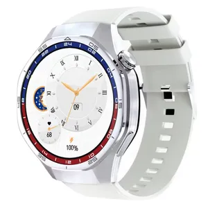 ساعت هوشمند 44 میلی متری گرین لاین مدل LND TECH MASTER بند سیلیکون 