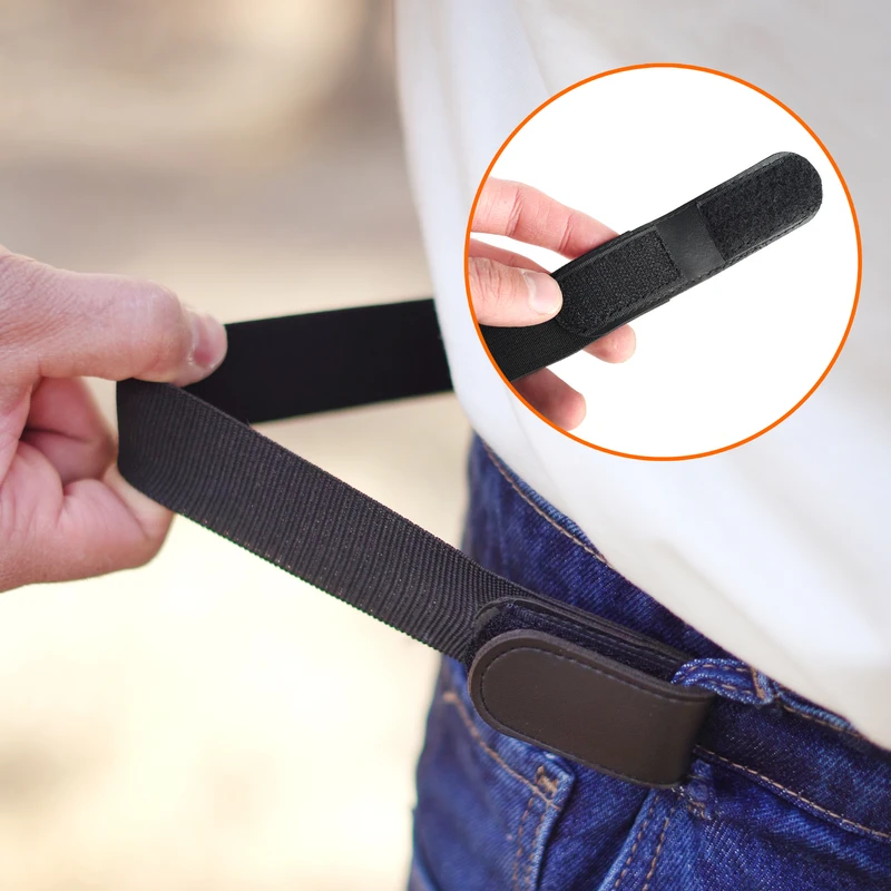 عکس شماره 5 : کمربند مردانه نادیاهوم مدل بدون سگک