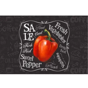 فرش پارچه ای مدل فلفل شیرین کد6018