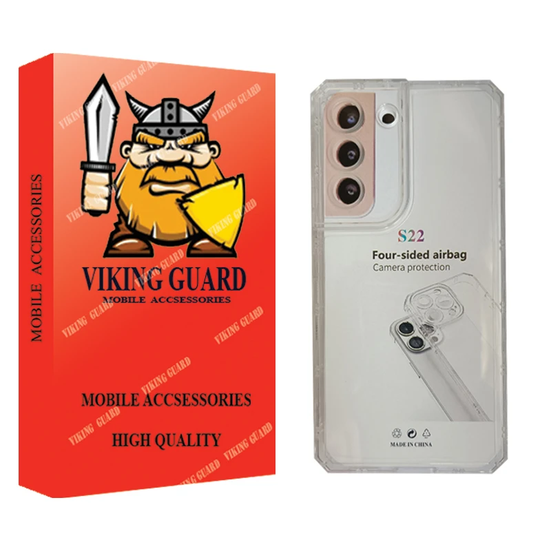 کاور وایکینگ گارد مدل ژله ای مناسب برای گوشی موبایل سامسونگ Galaxy S22 5G