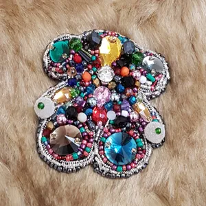 سنجاق سینه دخترانه مدل خرس کوچولو کد GOL162