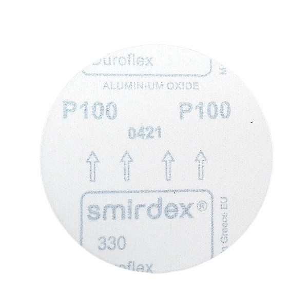 سنباده پشت کرکی اسمیردکس مدل   p100 - 180mm  بسته 5 عددی