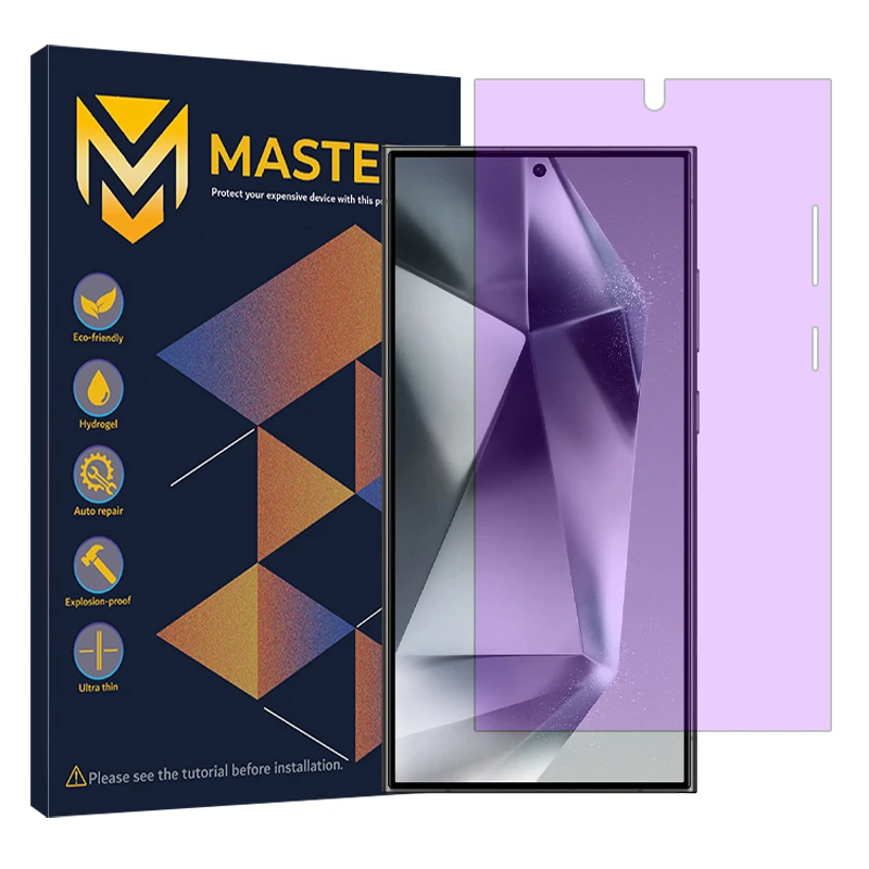 محافظ صفحه نمایش ضداشعه بنفش مستر مدل Eye Care مناسب برای گوشی موبایل سامسونگ Galaxy S24 ULTRA 