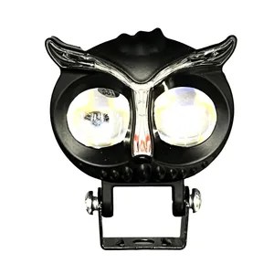 پرژکتور آفرودی خودرو مدل جغدی دیلایت دار طول سیم 0.2 متر