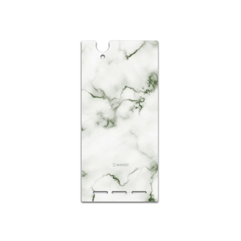 برچسب پوششی ماهوت مدل Blanco-Smoke-Marble مناسب برای گوشی موبایل سونی Xperia T2 Ultra