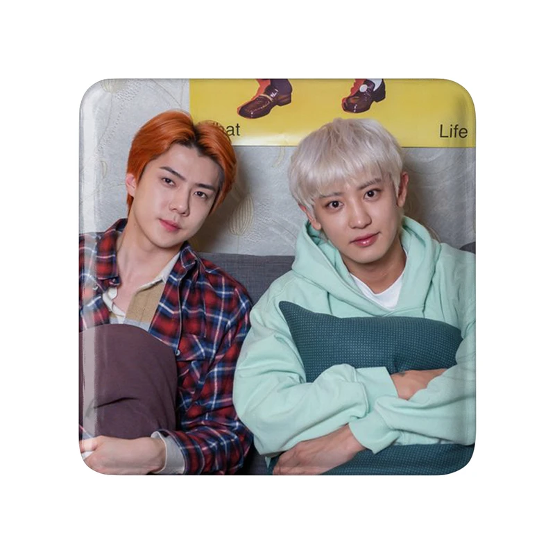 مگنت خندالو طرح سهون و چانیول گروه اکسو EXO کد 16818