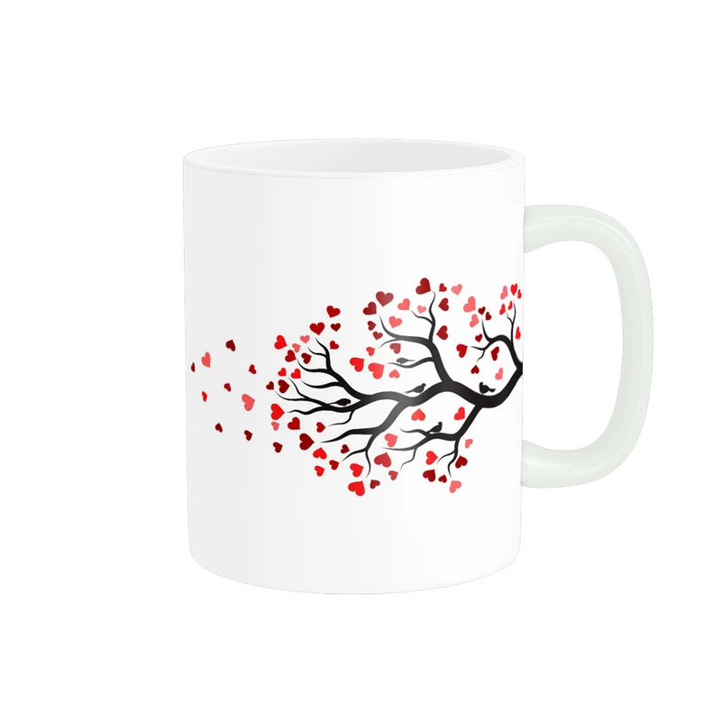 ماگ پادآفرین مدل عشق طرح قلب LOVE کد p6326