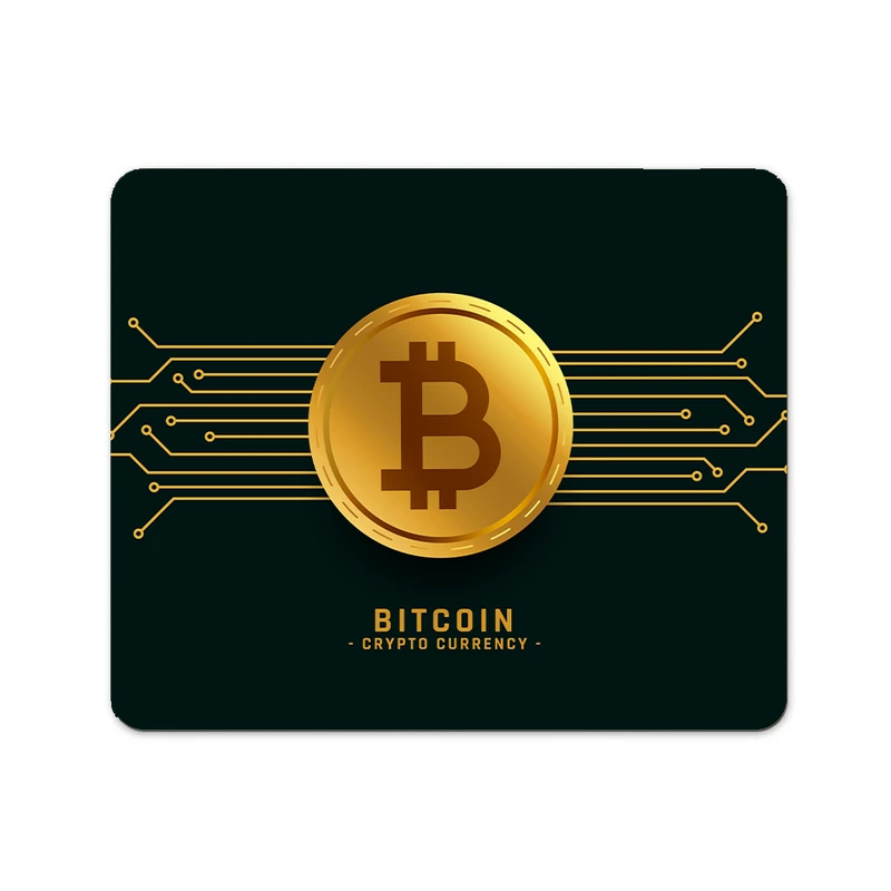 ماوس پد پاد آفرین مدل بیت کوین کریپتو فارکس تریدر ارزدیجیتال کد P375 سایز 19*24 سانتی متر