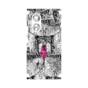 MAHOOT Collage of Catwalk Bridge-FullSkin Cover Sticker for Oppo A58 4G