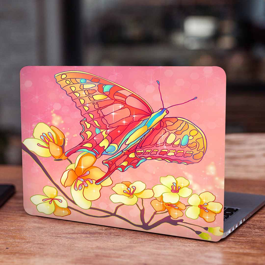 استیکر لپ تاپ طرح نقاشی فانتزی  کد P-1509 مناسب برای لپ تاپ 15 تا 17 اینچ
