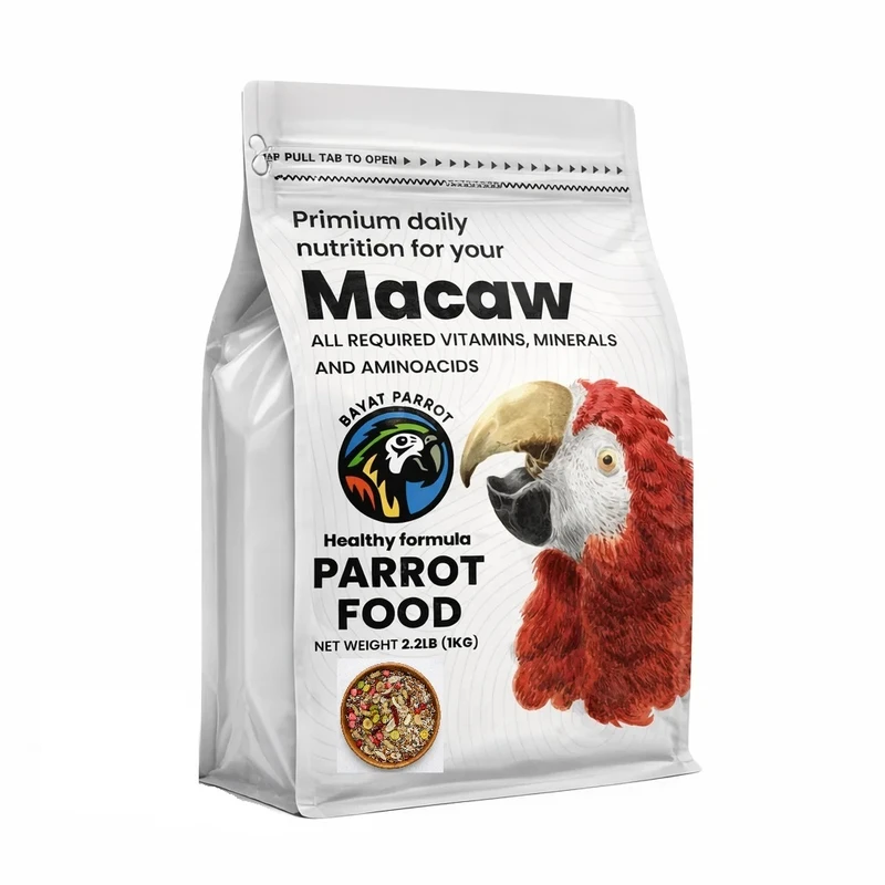 غذای طوطی آرا مدل PARROT FOOD وزن 1 کیلوگرم