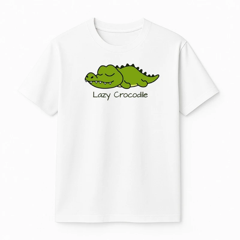 تی‌شرت آستین کوتاه پسرانه مدل تمساح کد v5 