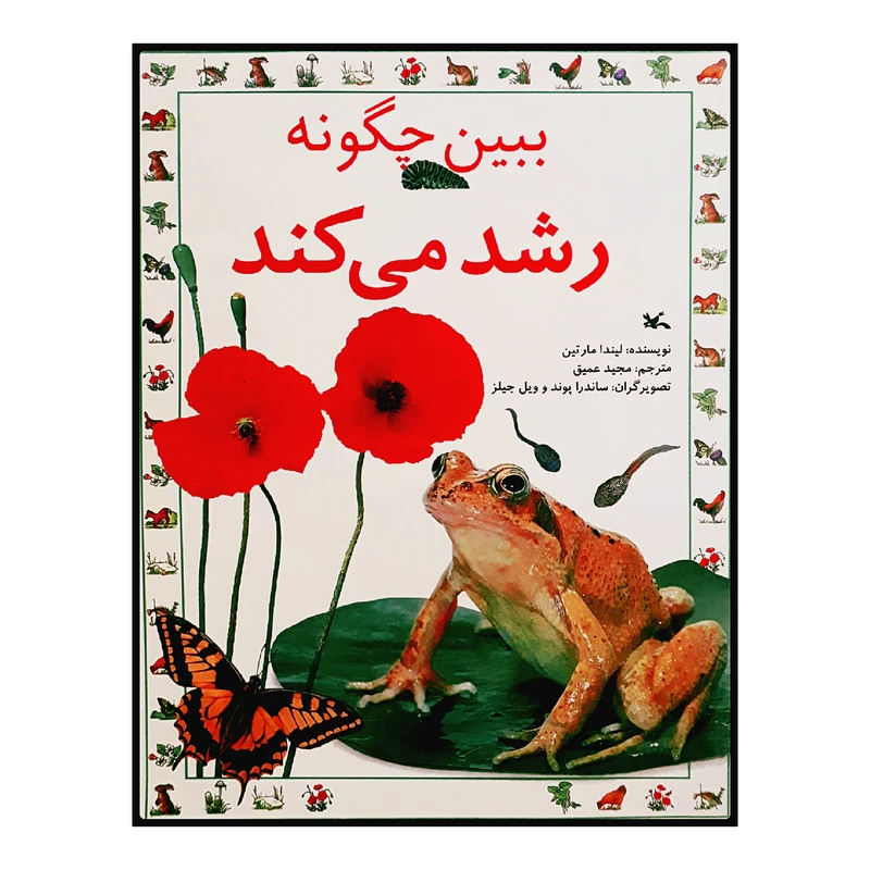 كتاب ببين چگونه رشد مي كند اثر ليندا مارتين انتشارات کانون پرورش فکری کودکان و نوجوانان