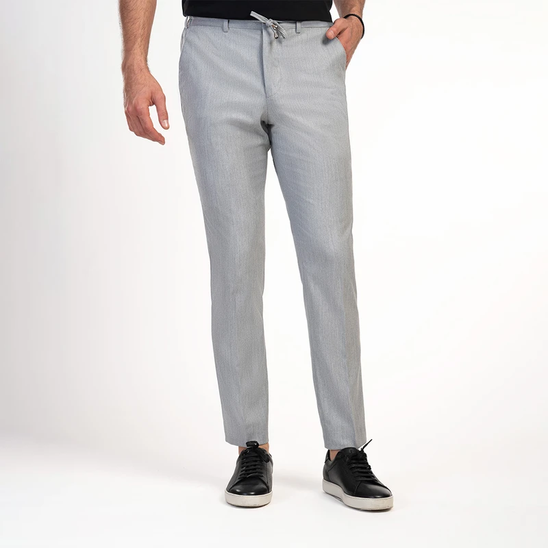 شلوار پارچه‌ای اسلیم فیت مردانه ام کی مدل 2154