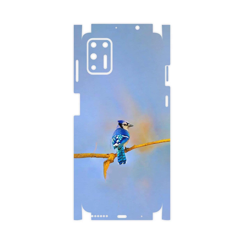 برچسب پوششی ماهوت مدل Cyanocitta cristata-FullSkin مناسب برای گوشی موبایل موتورولا Moto G9 Plus