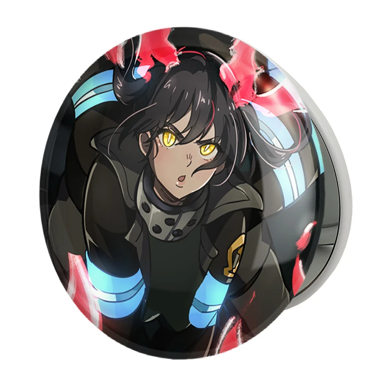 آینه جیبی خندالو طرح تاماکی انیمه نیروی آتش مدل تاشو کد 32228