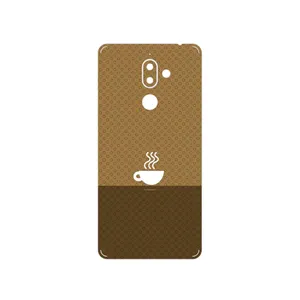 MAHOOT Minimal Cup of Coffee Icon Cover Sticker for Nokia 7 Plus