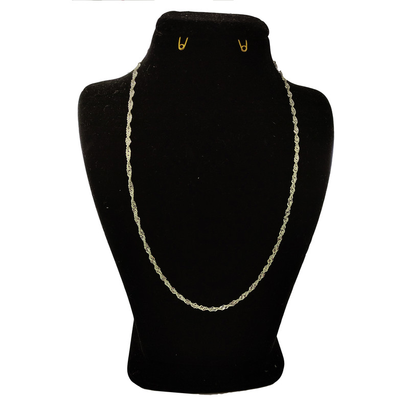 زنجیر نقره زنانه صدراجويا كدBFT4.70