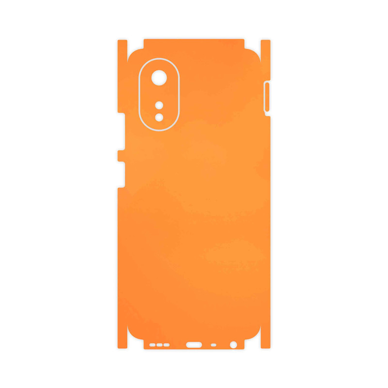 برچسب پوششی ماهوت مدل Matte-Orange-FullSkin مناسب برای گوشی موبایل اپو A38