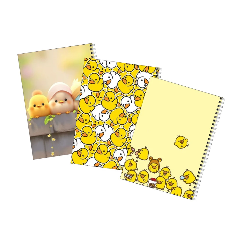 دفتر مشق 80 برگ بامبیلیپ طرح جوجه کیوت کد 9 مجموعه 3 عددی