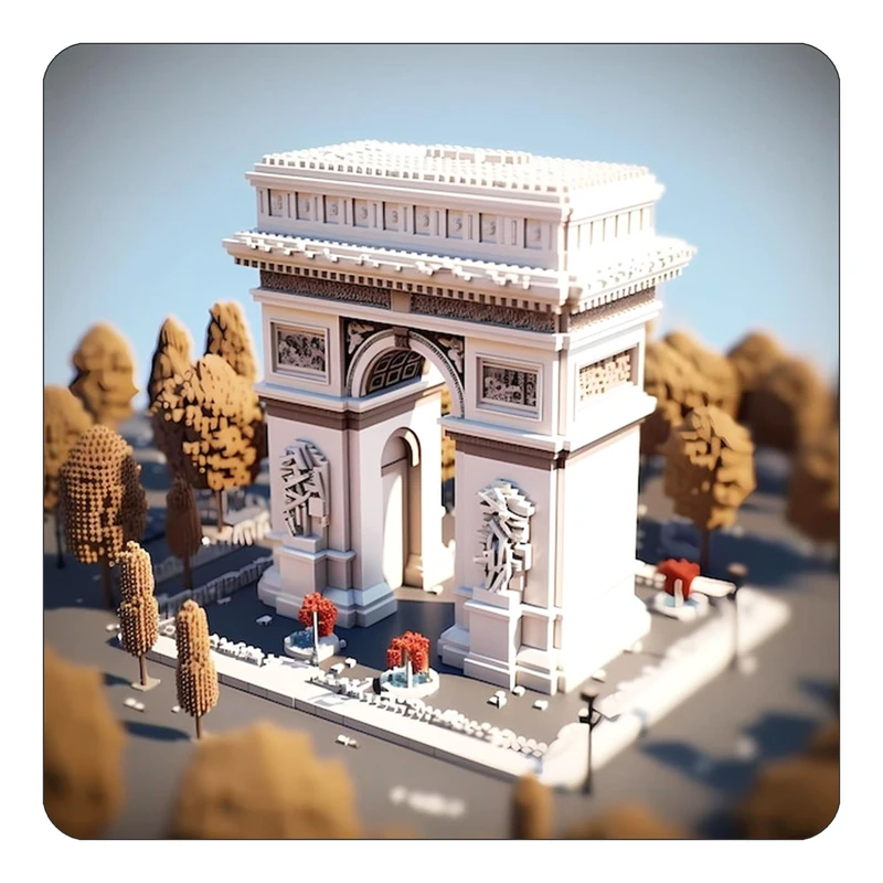 مگنت کاکتی طرح پاریس Paris مدل mp58077