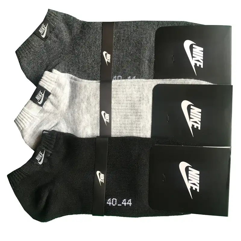 جوراب ورزشی مردانه مدل مچی کد NK-3CL4011105-101 بسته 3 عددی