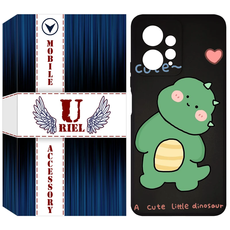 کاور یوریل مدل KSH کد 3 طرح دایناسور مناسب برای گوشی موبایل شیائومی Redmi Note 12 4G