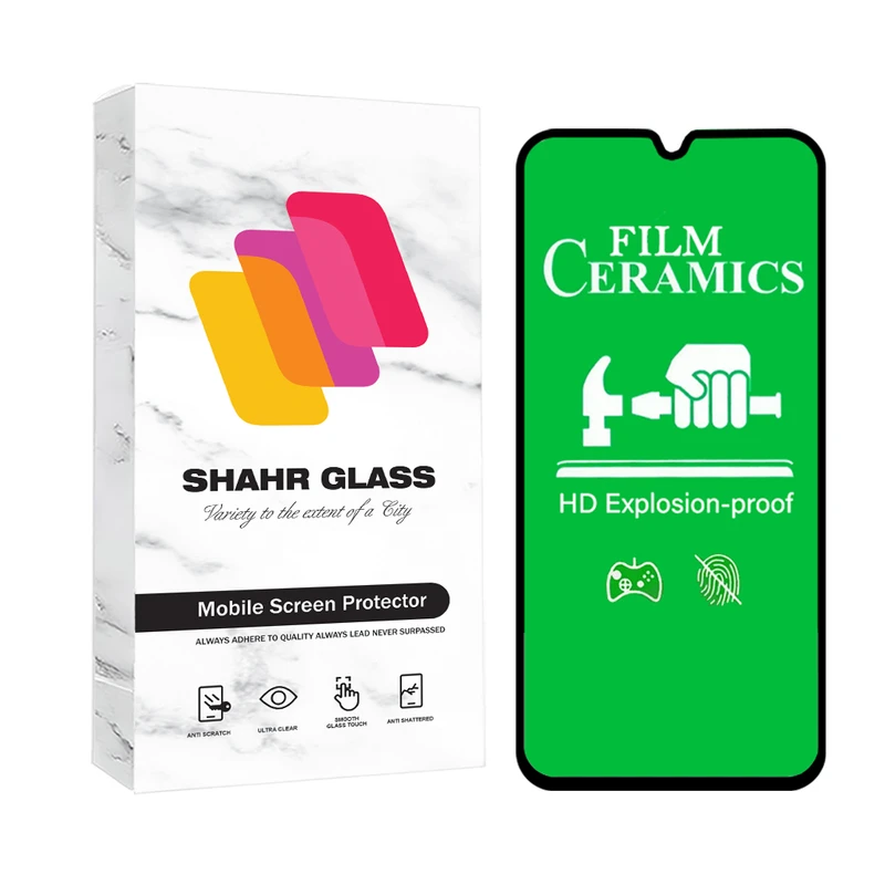 محافظ صفحه نمایش سرامیکی شهر گلس مدل CERCLRSH مناسب برای گوشی موبایل سامسونگ Galaxy A24 4G/ M34 5G / A15 4G / A25 5G