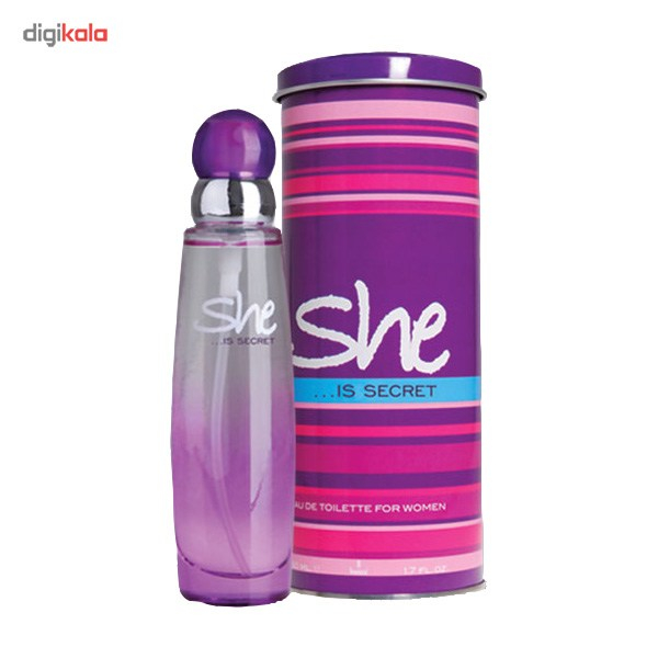 ادو تویلت زنانه شی مدل Secret حجم 50 میلی لیتر