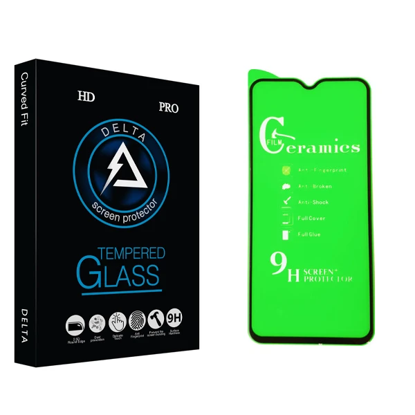 محافظ صفحه نمایش سرامیکی دلتا مدل HD مناسب برای گوشی موبایل سامسونگ Galaxy A20/A30/A50