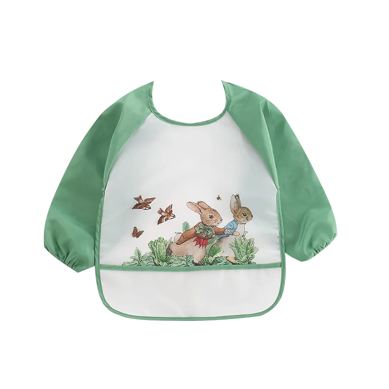 پیش بند نوزادی مدل آستین دار خرگوش پرنده