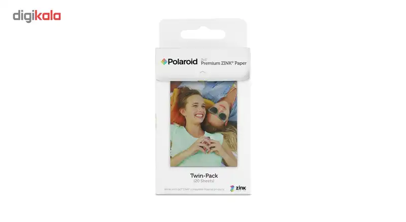 کاغذ چاپ سریع پولاروید مدل Premium ZINK بسته 20 عددی