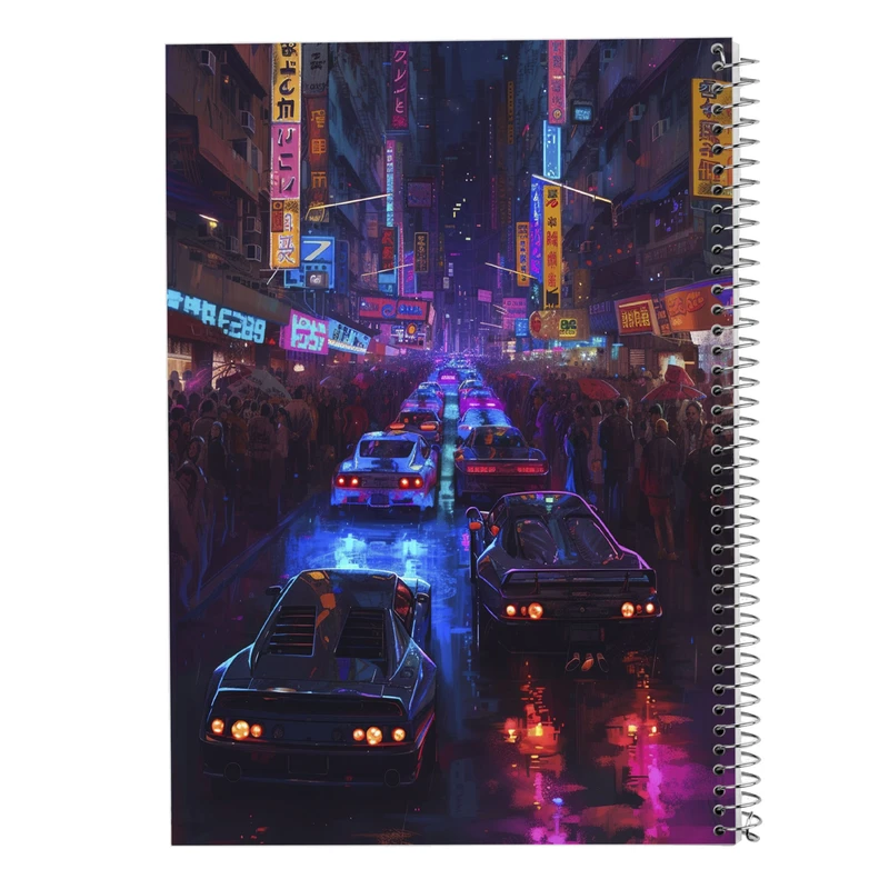 دفتر نت موسیقی 50 برگ مدوپد مدل need for speed کد DF13626