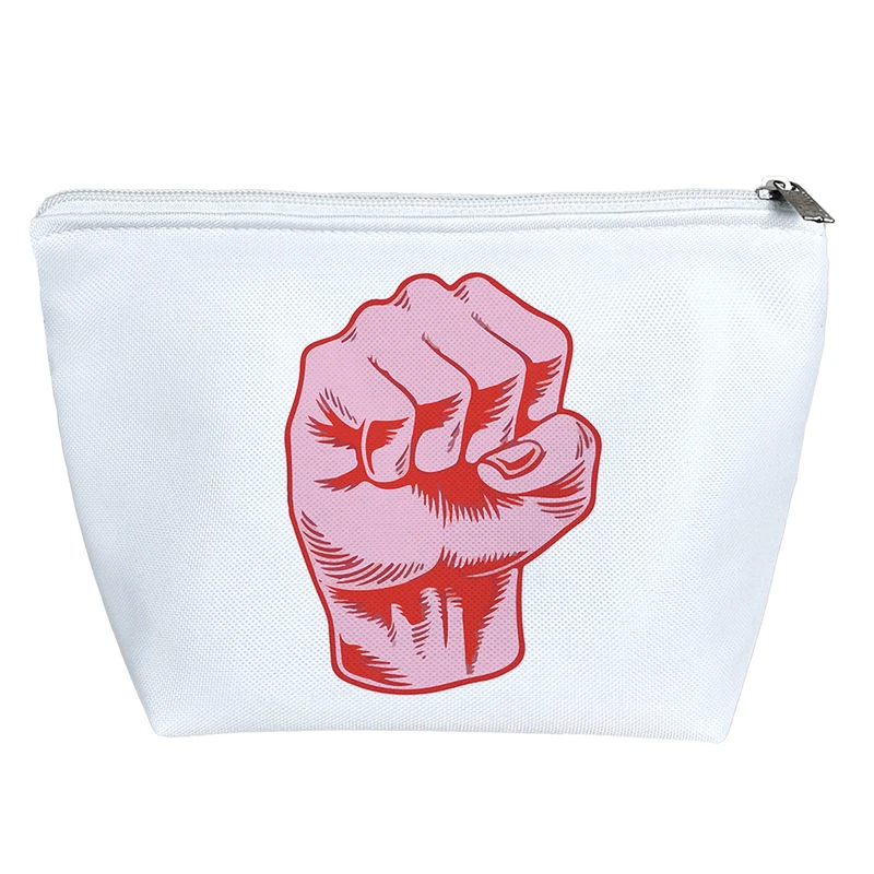 کیف لوازم آرایش دخترانه خندالو مدل مشت قرمز کد 7761