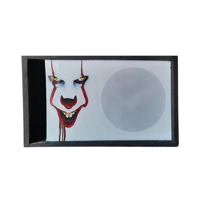 باکس ساب ووفر خودرو طرح استیکر دلقک مدل 60L مناسب برای ساب 12 اینچ