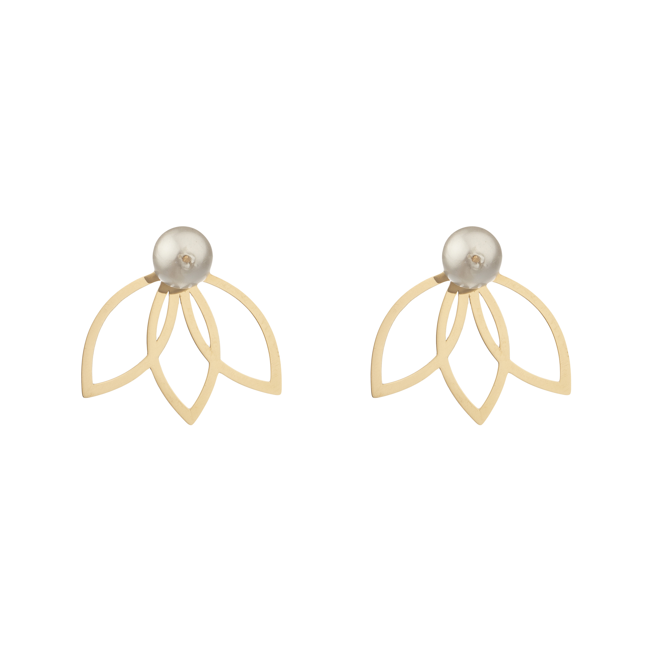 گوشواره طلا 18 عیار زنانه نیوانی مدل EA070