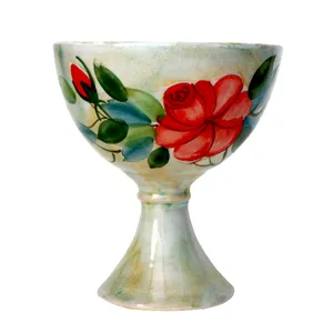 بستنی خوری طرح گل سرخ