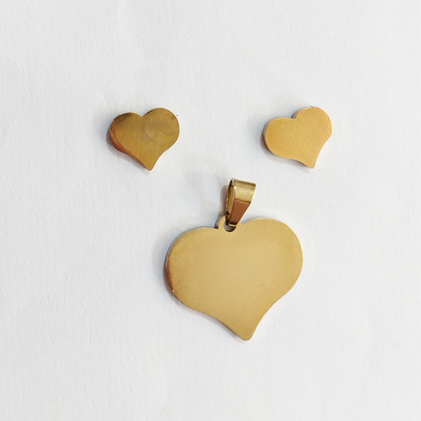 نیم ست زنانه طرح قلب کد 1876 نیم ست زنانه طرح قلب کد 1876