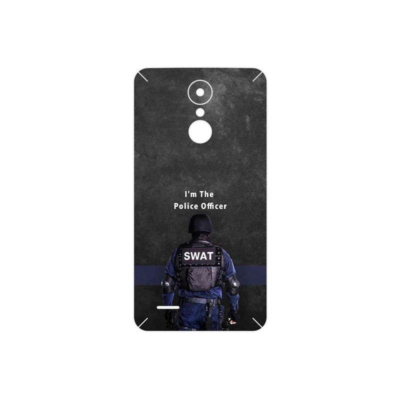 برچسب پوششی ماهوت مدل Police Officer مناسب برای گوشی موبایل ال جی K8 2017